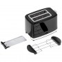 Camry | CR 3218 | Toaster | Power 750 W | Number of slots 2 | Housing material Plastic | Black - 7